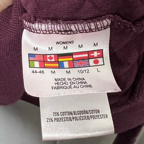 SPYDER / maroon diamond quilted pullover jacket / M - Picture 6 of 8